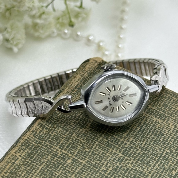 Benrus Accessories - Vintage Benrus Wind-Up Cocktail Watch
